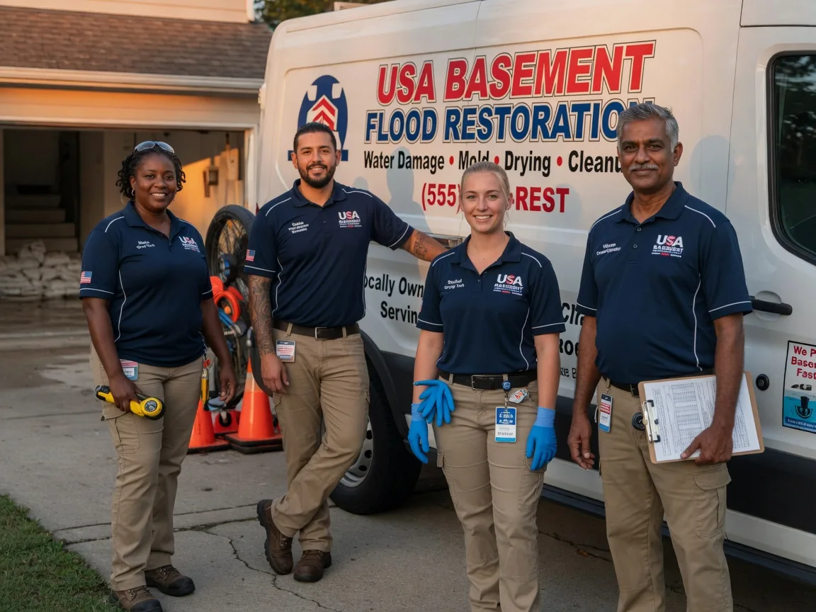 Basement Flood Cleanup company in Bellefontaine, MS